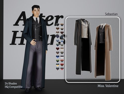 Sebastian Long Coat Men