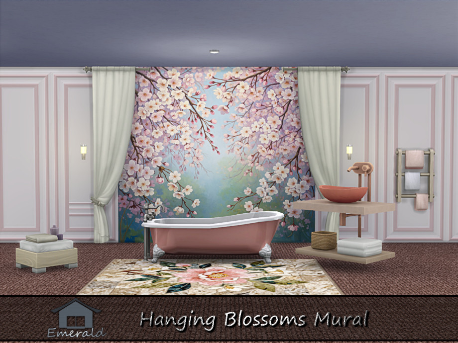 Hanging Blossoms Mural - Image 2