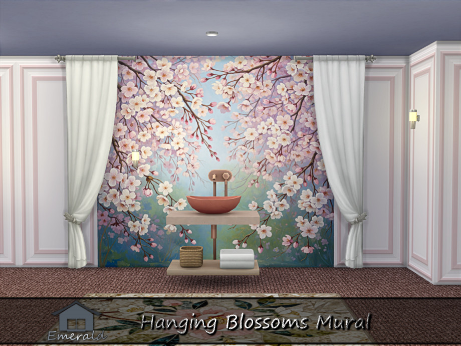 Hanging Blossoms Mural - Image 4