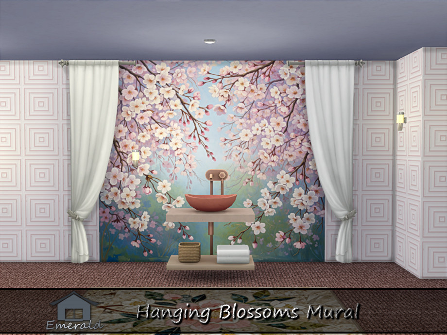 Hanging Blossoms Mural - Image 5