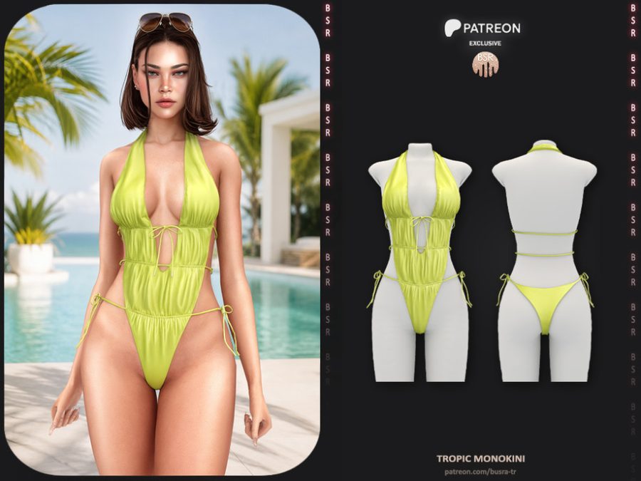 Tropic Monokini - Patreon