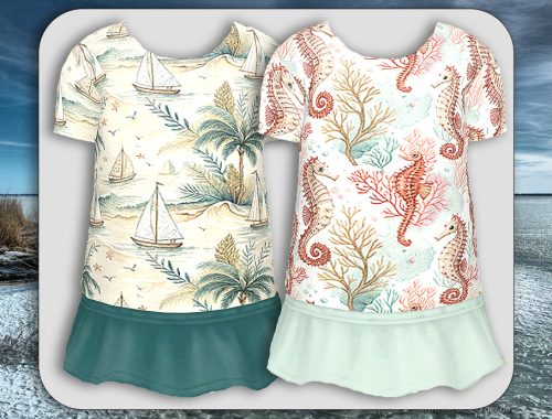 Toddler Boho Seashore Beachwear