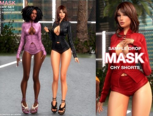 Mask - Chy Shorts