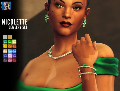 M Jewelry Xiii - Nicolette Diamond Jewelry Set