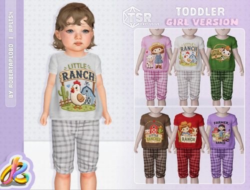 Toddler Girl Set - Little Rancher