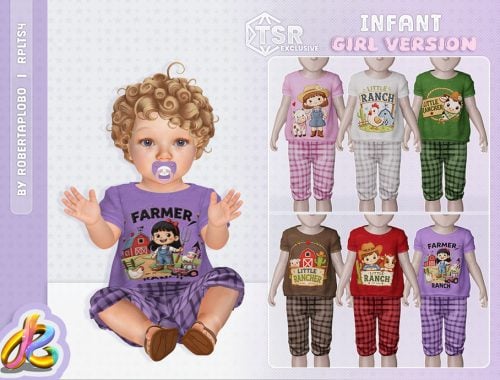 Infant Girl Set - Little Rancher