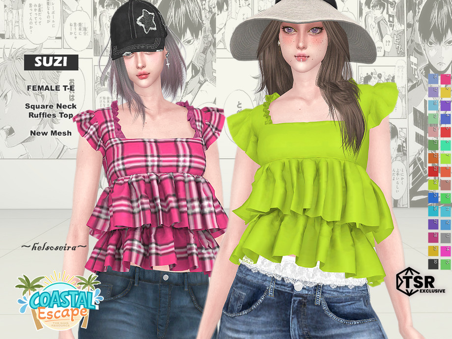 Coastal Escape - Suzi - Top