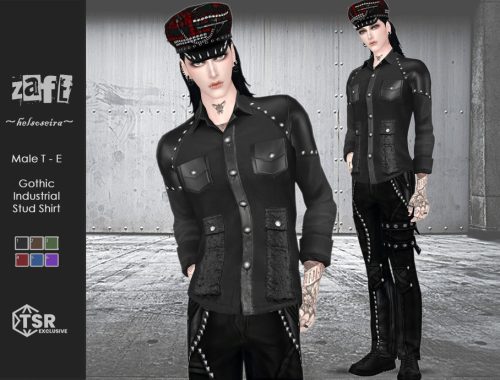 Zafe - Goth Industrial Top