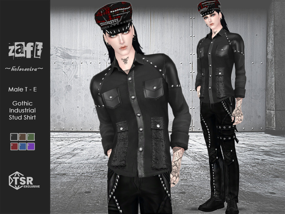 Zafe - Goth Industrial Top
