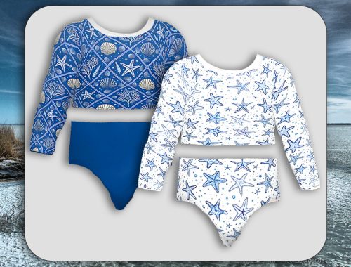 Infants Coastal Blue Beachwear