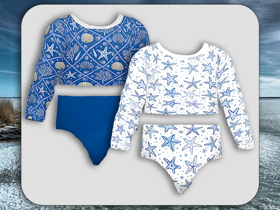 Infants Coastal Blue Beachwear - Image 2