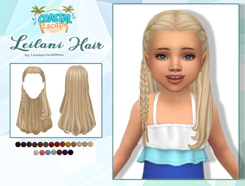 Leilani Hair - Toddler Version