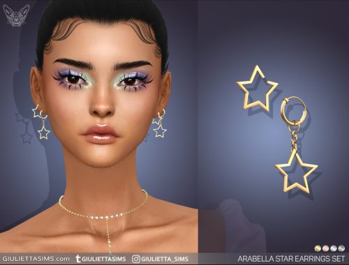 Arabella Star Earrings Set For Kids And Adults
