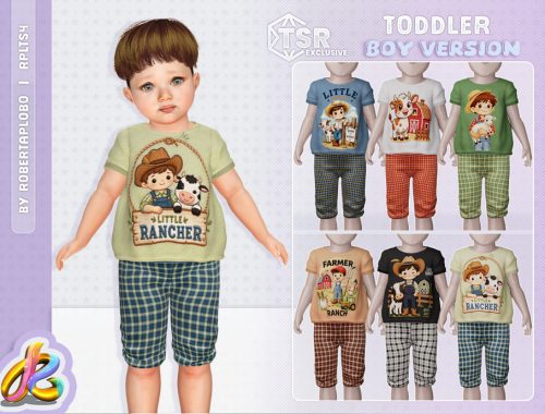 Toddler Boy Set - Little Rancher