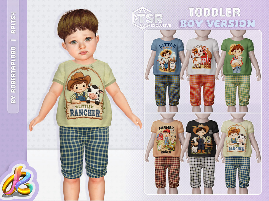 Toddler Boy Set - Little Rancher