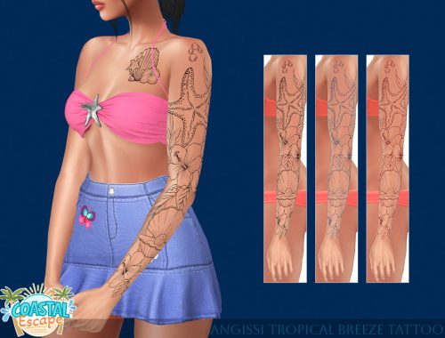 Tropical Breeze Tattoo