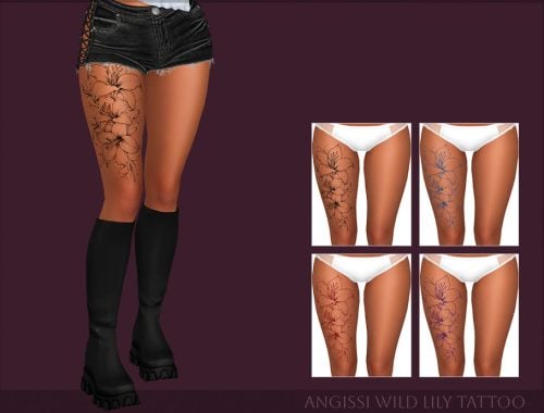 Wild Lily Tattoo