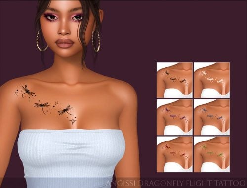 Dragonfly Flight Tattoo