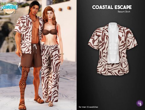 Coastal Escape - Matching Couple Set