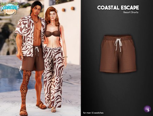 Coastal Escape - Matching Couple Set