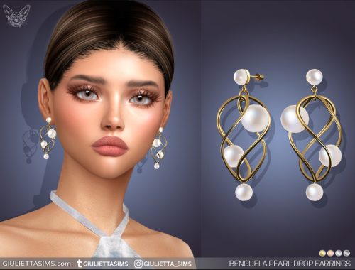 Benguela Pearl Drop Earrings