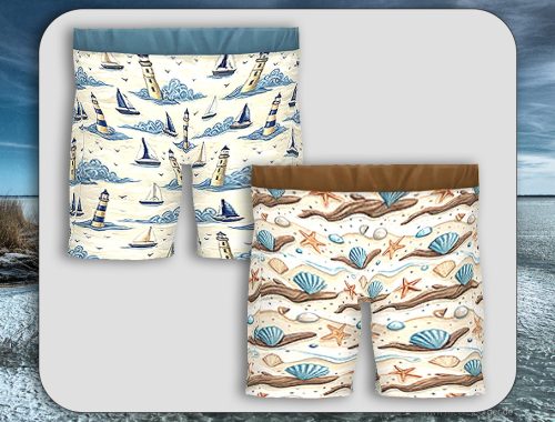 Infants Coastal Serenity Blouse And Shorts