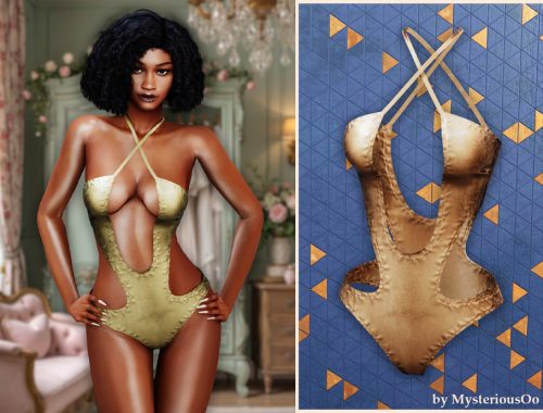 Cutout Halter Monokini