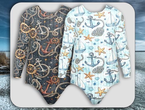 Toddler Coastal Summer Bodysuit