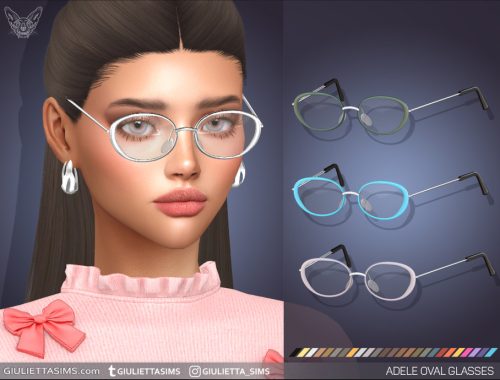 Adele Oval Glasses For Adults Kids And Toddlers