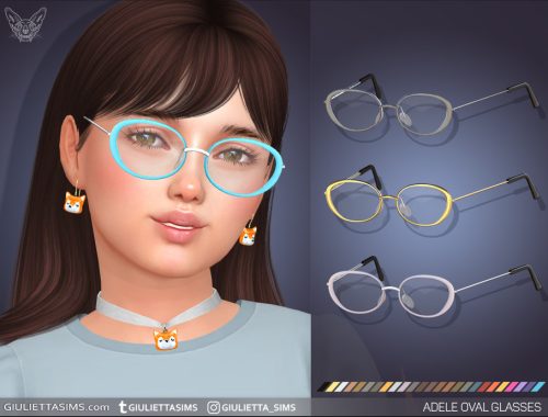 Adele Oval Glasses For Adults Kids And Toddlers