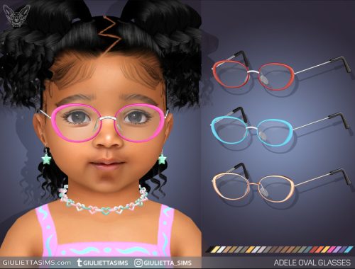 Adele Oval Glasses For Adults Kids And Toddlers