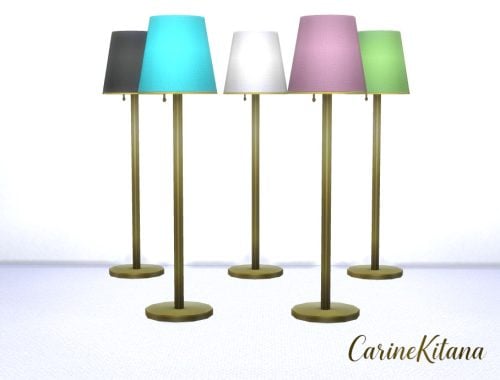 Enel Gold And Colors Floor Lamp