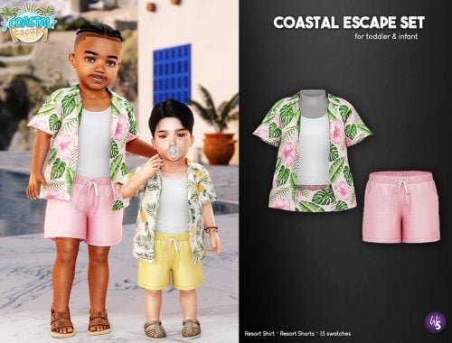 Coastal Escape Set - Toddler And Infant