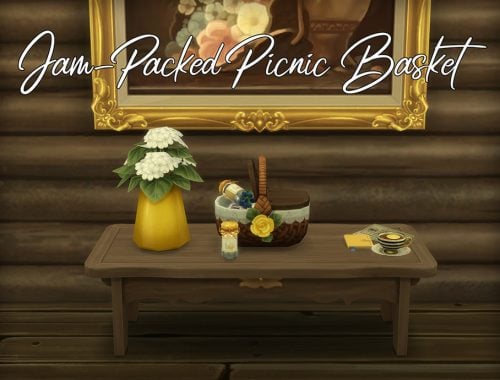 Jam-packed Picnic Basket - Requires Cottage Living