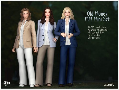 Old Money Mm Mini Set