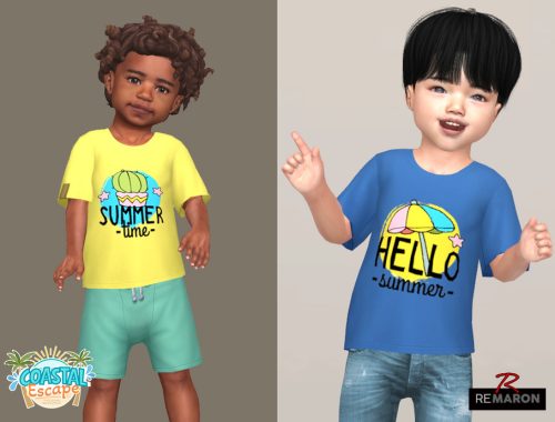 Summer Shirt For Toddlers