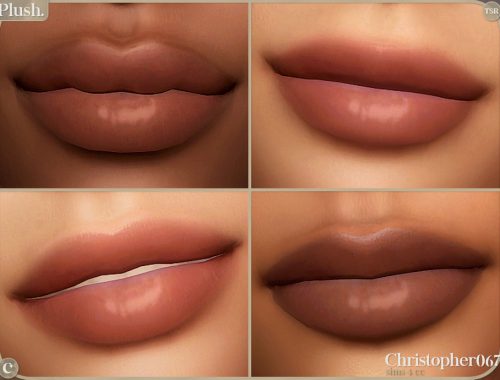 Plush Lipstick - Sheer Glossy Plumping Lipstick