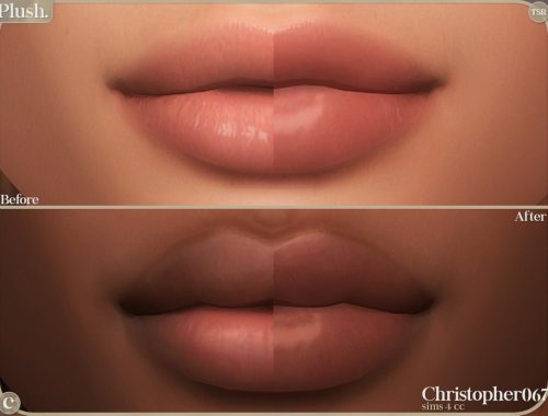 Plush Lipstick - Sheer Glossy Plumping Lipstick
