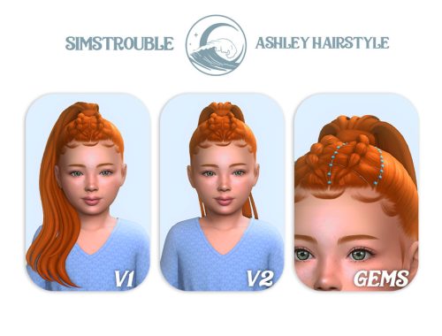 Ashley Hairstyle - Kids Conversion