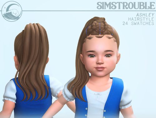 Ashley Hairstyle - Toddler Conversion