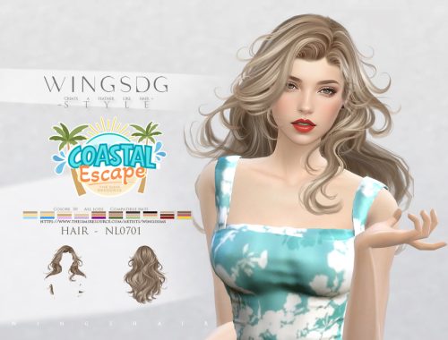 Wings Hair-flowing Long Hair
