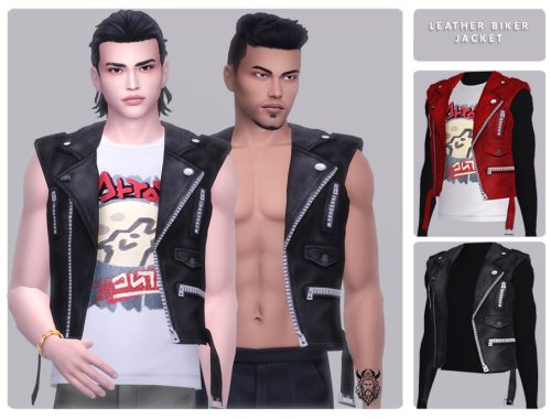 Leather Biker Jacket