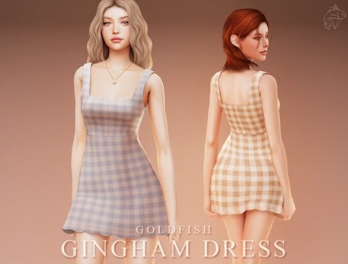 Gingham Dress