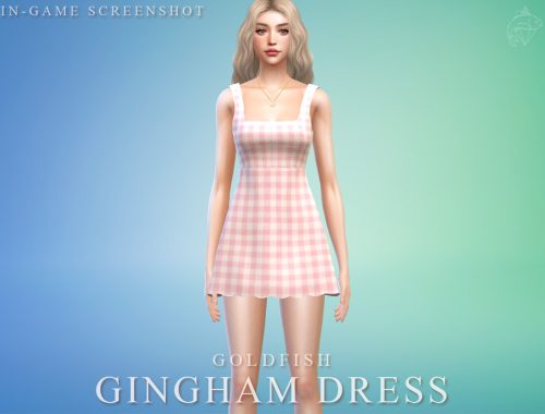Gingham Dress