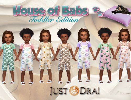 House Of Babs- Bestie Overalls