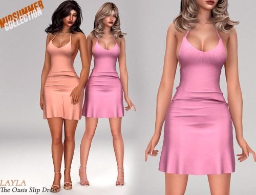 Layla - Short Backless Dress