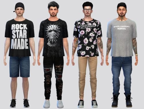 Large Graphic Tees
