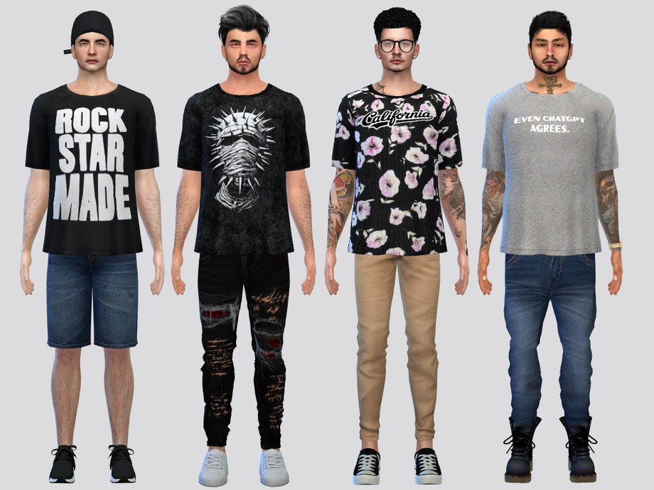 Large Graphic Tees