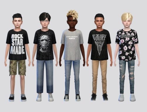 Large Graphic Tees Boys