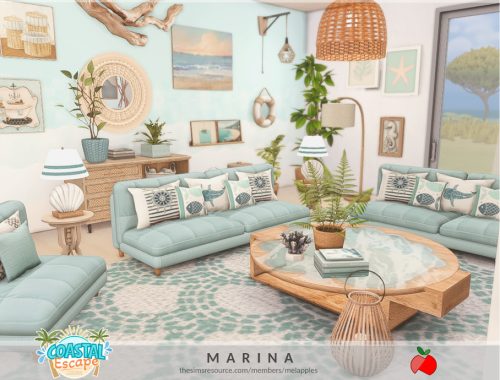 Coastal Escape - Marina - Living Room